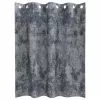 Függöny függönyökkel 2 pcs Ezüst szürke 140 x 140 cm Bársony