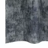 Függöny függönyökkel 2 pcs Ezüst szürke 225 x 140 cm Bársony