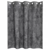 Függöny függönyökkel 2 pcs Szürke 140 x 140 cm Bársony