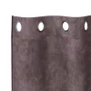 Függöny függönyökkel 2 pcs Barna 140 x 140 cm Bársony