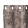 Függöny függönyökkel 2 pcs Cappuccino 140 x 140 cm Bársony