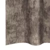 Függöny függönyökkel 2 pcs Cappuccino 245 x 140 cm Bársony