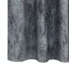 Függöny függönyökkel 2 pcs Ezüst szürke 140 x 140 cm Bársony