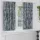Függöny függönyökkel 2 pcs Ezüst szürke 175 x 140 cm Bársony