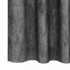 Függöny függönyökkel 2 pcs Szürke 260 x 140 cm Bársony