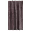 Függöny függönyökkel 2 pcs Barna 140 x 140 cm Bársony