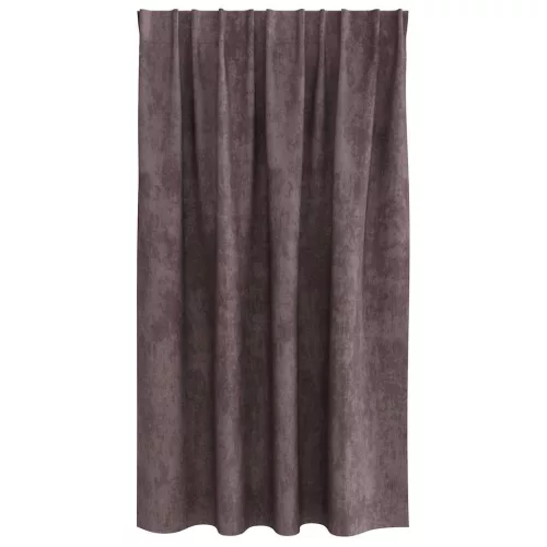 Függöny függönyökkel 2 pcs Barna 140 x 140 cm Bársony