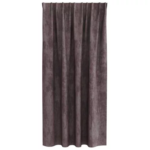 Függöny függönyökkel 2 pcs Barna 175 x 140 cm Bársony
