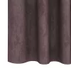 Függöny függönyökkel 2 pcs Barna 175 x 140 cm Bársony