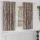 Függöny függönyökkel 2 pcs Cappuccino 175 x 140 cm Bársony