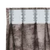 Függöny függönyökkel 2 pcs Cappuccino 175 x 140 cm Bársony