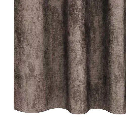 Függöny függönyökkel 2 pcs Cappuccino 175 x 140 cm Bársony