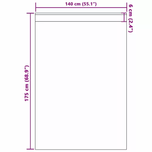 Függöny függönyökkel 2 pcs Cappuccino 175 x 140 cm Bársony