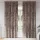 Függöny függönyökkel 2 pcs Cappuccino 260 x 140 cm Bársony