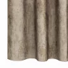 Függöny függönyökkel 2 pcs pezsgőszín 225 x 140 cm Bársony