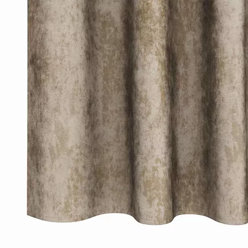 Függöny függönyökkel 2 pcs pezsgőszín 225 x 140 cm Bársony