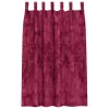 Függöny függönyökkel 2 pcs bordó 175 x 140 cm Bársony