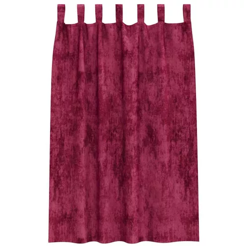 Függöny függönyökkel 2 pcs bordó 175 x 140 cm Bársony