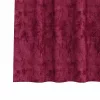Függöny függönyökkel 2 pcs bordó 175 x 140 cm Bársony
