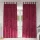 Függöny függönyökkel 2 pcs bordó 260 x 140 cm Bársony