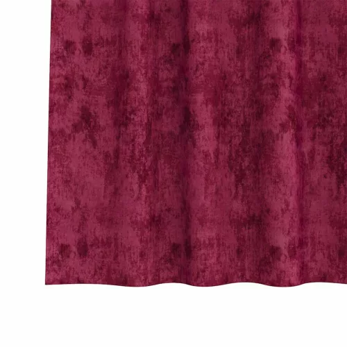 Függöny függönyökkel 2 pcs bordó 260 x 140 cm Bársony