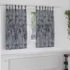 Függöny függönyökkel 2 pcs Ezüst Szürke 140 x 140 cm Bársony