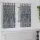 Függöny függönyökkel 2 pcs Ezüst Szürke 140 x 140 cm Bársony