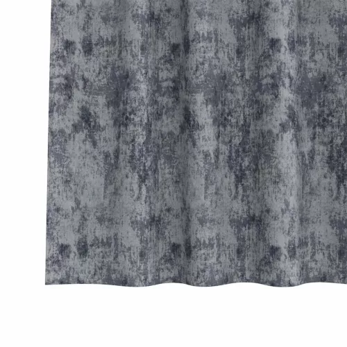 Függöny függönyökkel 2 pcs Ezüst szürke 175 x 140 cm Bársony