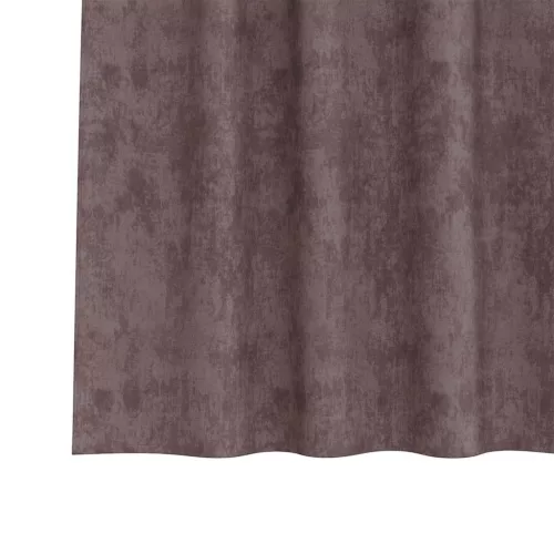 Függöny függönyökkel 2 pcs Barna 225 x 140 cm Bársony