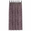 Függöny függönyökkel 2 pcs Barna 245 x 140 cm Bársony