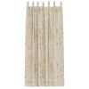 Függöny függönyökkel 2 pcs Krém 260 x 140 cm Bársony