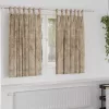 Függöny függönyökkel 2 pcs pezsgőszín 140 x 140 cm Bársony