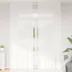 Csipkés Függöny függönyökkel Fehér 150x280cm Poliészter