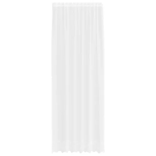 Csipkés Függöny függönyökkel Fehér 150x280cm Poliészter