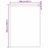 Csipkés Függöny függönyökkel Fehér 200x260cm Poliészter