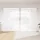 Csipkés Függöny függönyökkel Fehér 300x200cm Poliészter