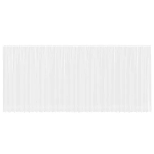 Csipkés Függöny függönyökkel Fehér 900x220cm Poliészter