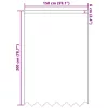 Csipkés Függöny függönyökkel Fehér 150x200cm Poliészter