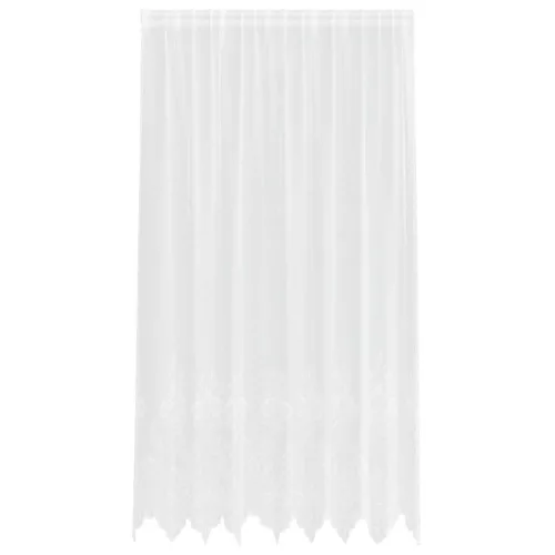 Csipkés Függöny függönyökkel Fehér 200x240cm Poliészter