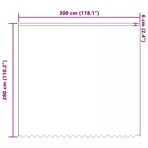 Csipkés Függöny függönyökkel Fehér 300x280cm Poliészter