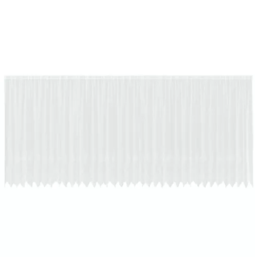 Csipkés Függöny függönyökkel Fehér 900x200cm Poliészter