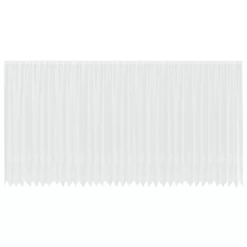 Csipkés Függöny függönyökkel Fehér 900x280cm Poliészter