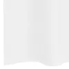 Voile Függöny függönyökkel 2 pcs Fehér 140x225cm Poliészter