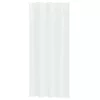 Voile Függöny függönyökkel 2 pcs Fehér 140x260cm Poliészter