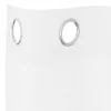 Voile Függöny függönyökkel 2 pcs Fehér 140x260cm Poliészter