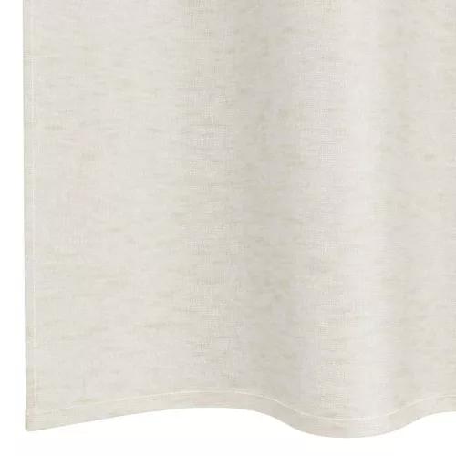 Voile Függöny függönyökkel 2 pcs Krém 140x140cm Poliészter