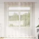Voile Függöny függönyökkel 2 pcs Homokszín 140x225cm Poliészter