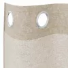 Voile Függöny függönyökkel 2 pcs Homokszín 140x225cm Poliészter