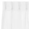 Voile Függöny függönyökkel 2 pcs Fehér 140x140cm Poliészter