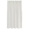 Voile Függöny függönyökkel 2 pcs Krém 140x140cm Poliészter